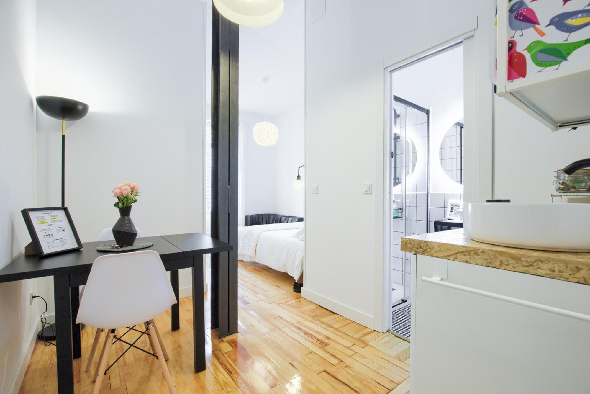 Apartament Mezzanine Orange Madryt Pokój zdjęcie
