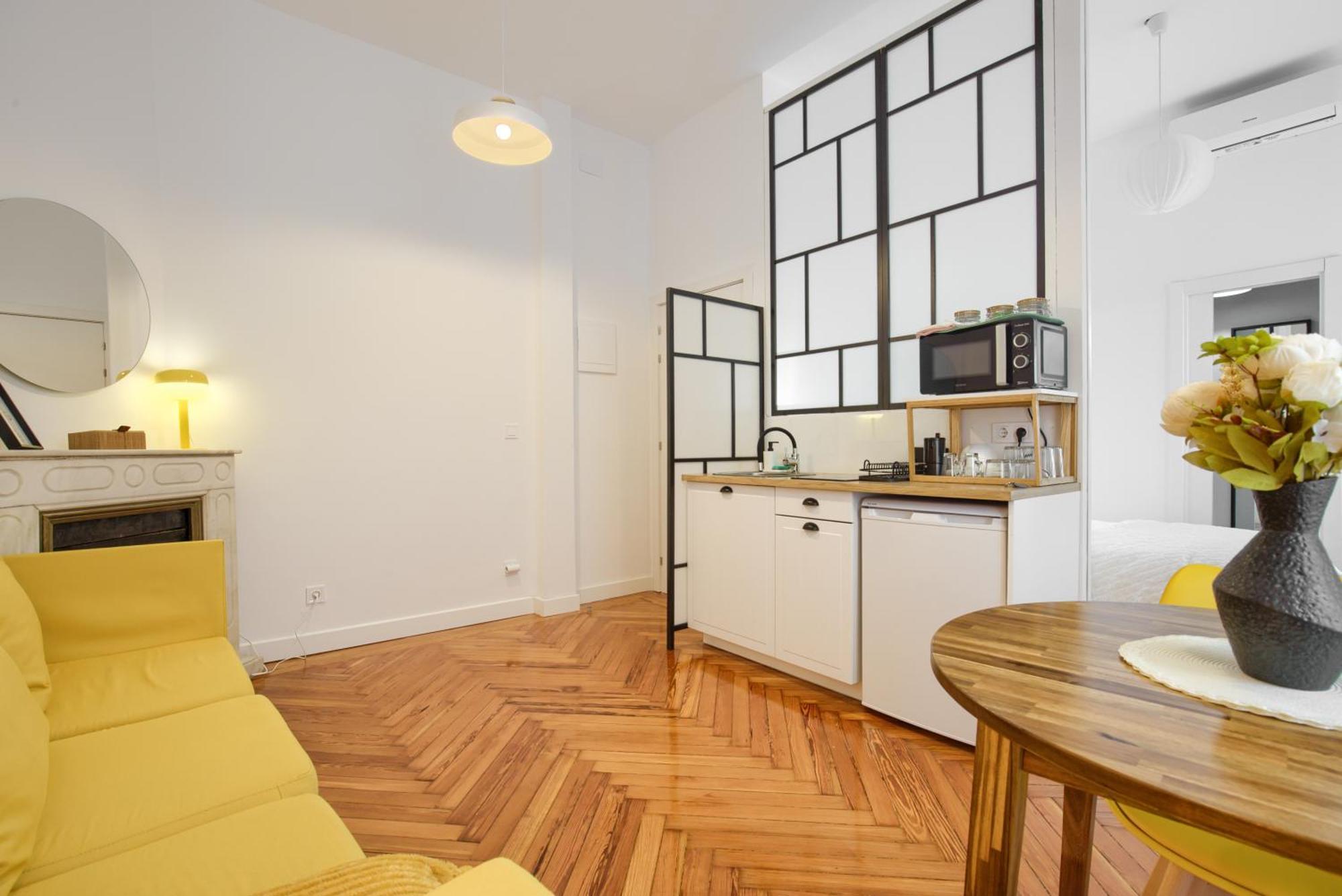 Apartament Mezzanine Orange Madryt Pokój zdjęcie