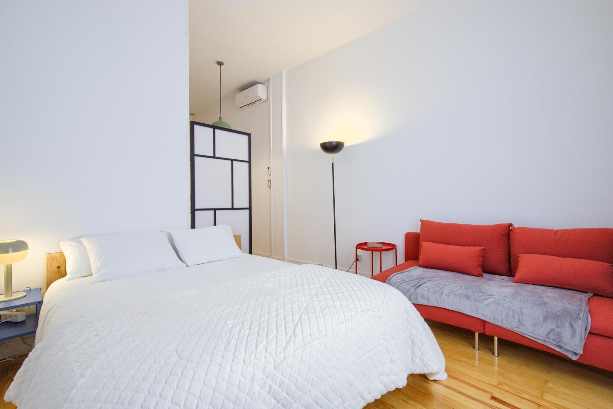 Apartament Mezzanine Orange Madryt Pokój zdjęcie