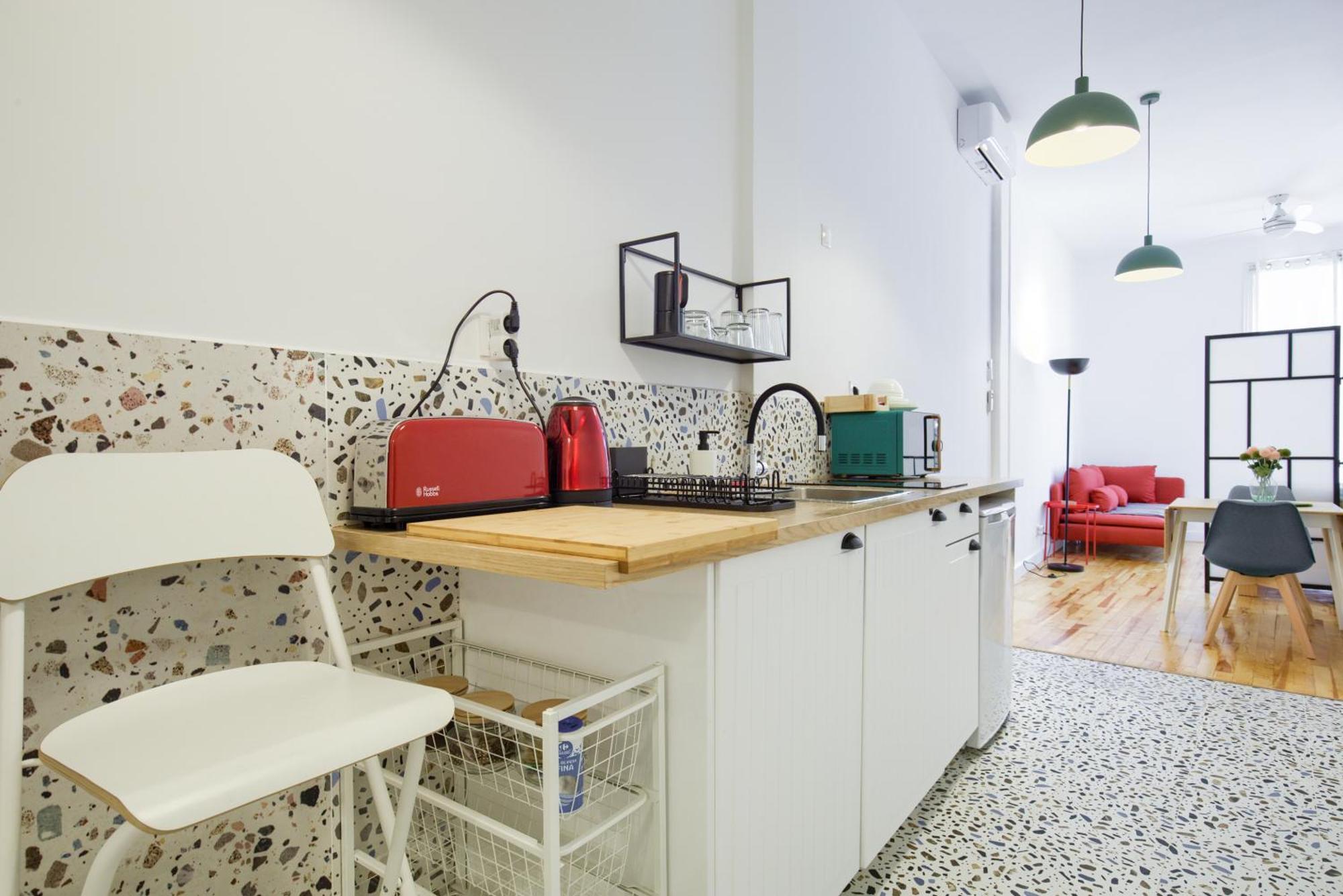 Apartament Mezzanine Orange Madryt Pokój zdjęcie